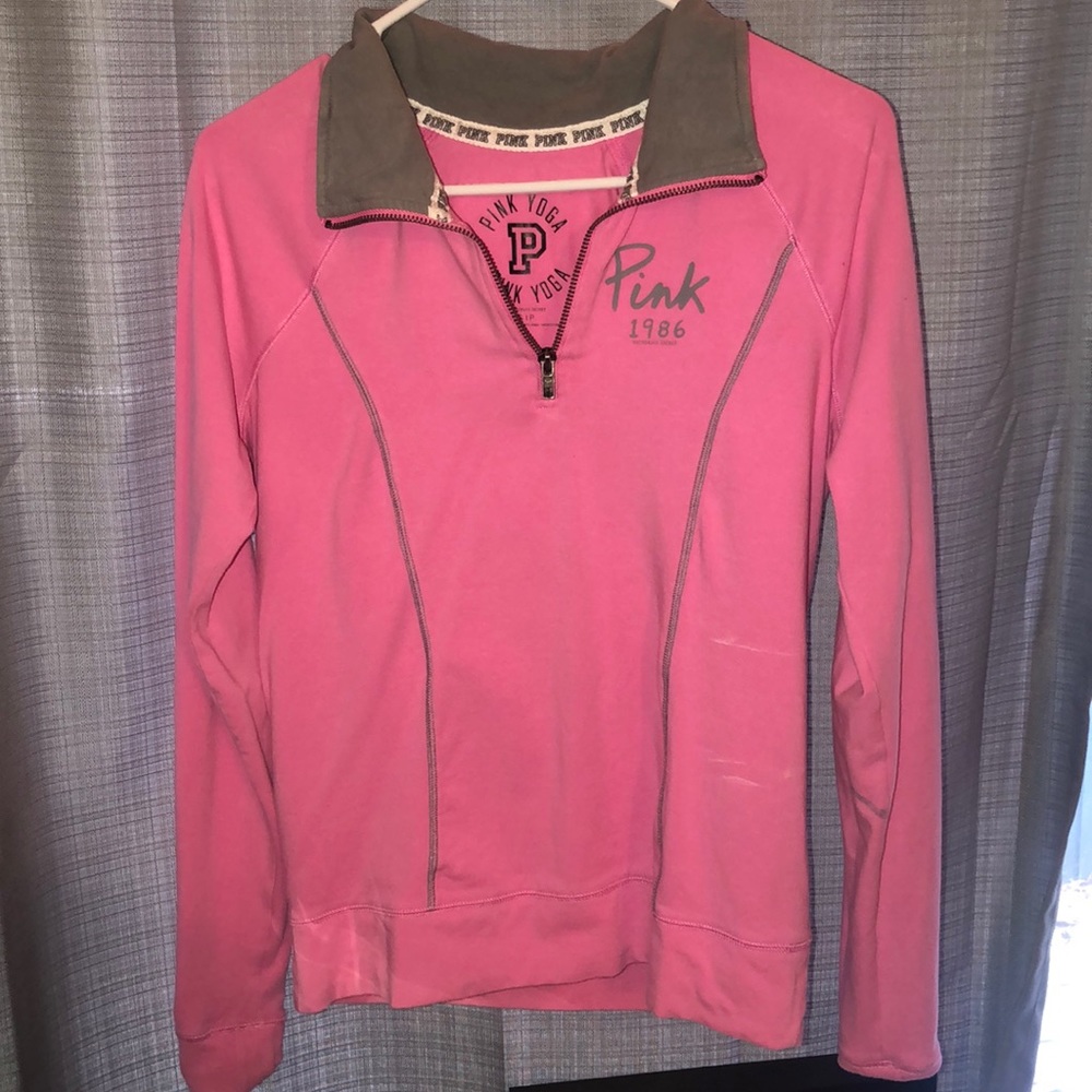PINK quarter zip